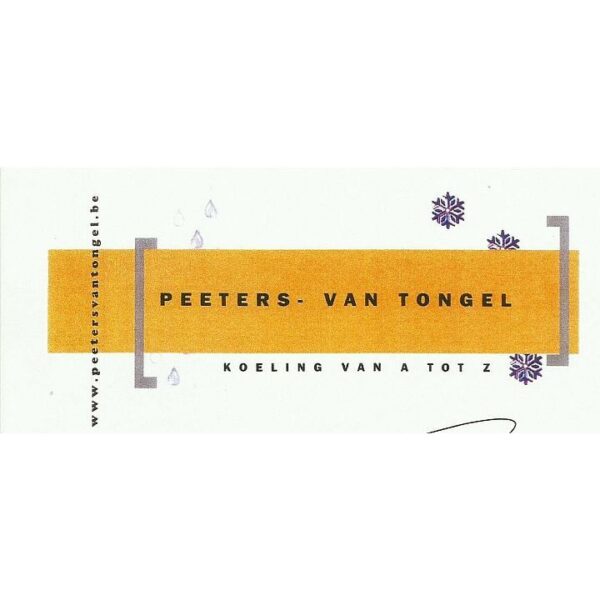 Peeters - Van Tongel